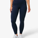 Essence Eda Leggings, Blue, Front Side. 
