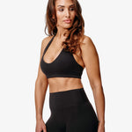 Essence Sia Sports Bra, Black, From The Side.