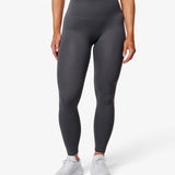 Hero Ace Leggings, Grey, Front Side. 