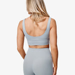 Hero Ace Sports Bra, Blue, Back Side.